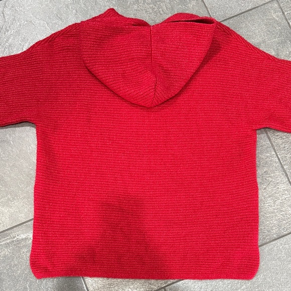 Old Navy Tops - Old Navy Vibrant Red Oversized Knit Sweater